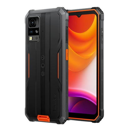 Blackview BV4800 SE Rugged Phone, 4GB+64GB, 6.56 inch Android 15 UMS9320E T615 Octa Core, Network: 4G, OTG, NFC (Orange) - Blackview by Blackview | Online Shopping UK | buy2fix