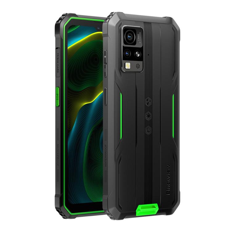Blackview BV4800 SE Rugged Phone, 4GB+64GB, 6.56 inch Android 15 UMS9320E T615 Octa Core, Network: 4G, OTG, NFC (Green) - Blackview by Blackview | Online Shopping UK | buy2fix