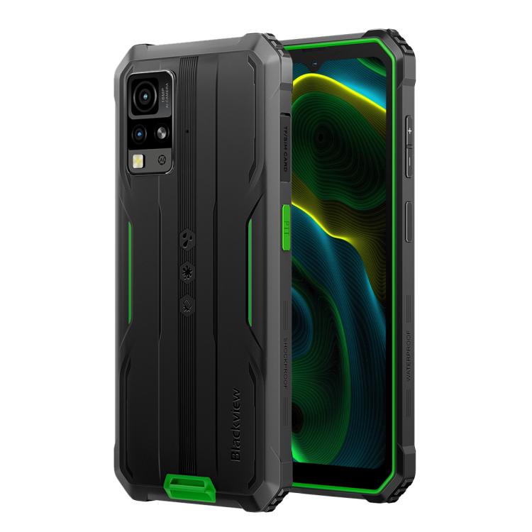 Blackview BV4800 SE Rugged Phone, 4GB+64GB, 6.56 inch Android 15 UMS9320E T615 Octa Core, Network: 4G, OTG, NFC (Green) - Blackview by Blackview | Online Shopping UK | buy2fix