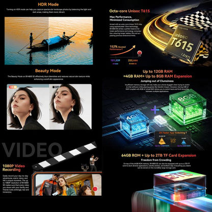 Blackview BV4800 SE Rugged Phone, 4GB+64GB, 6.56 inch Android 15 UMS9320E T615 Octa Core, Network: 4G, OTG, NFC (Green) - Blackview by Blackview | Online Shopping UK | buy2fix