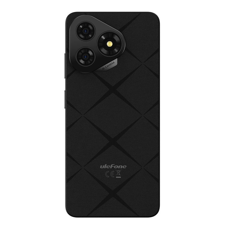 Ulefone Note 19, 3GB+32GB, Face ID & Side Fingerprint, 6.56 inch Android 14 Go Unisoc T603 Octa Core, Network: 4G, Dual SIM, OTG (Black) - Ulefone by Ulefone | Online Shopping UK | buy2fix