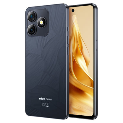 Ulefone Note 18 Pro, 6GB+256GB, Face ID & Side Fingerprint, 6.78 inch Android 14 MediaTek Helio G91 MTK6769 Octa Core, Network: 4G, Dual SIM, OTG, NFC (Lustrous Black) - Ulefone by Ulefone | Online Shopping UK | buy2fix