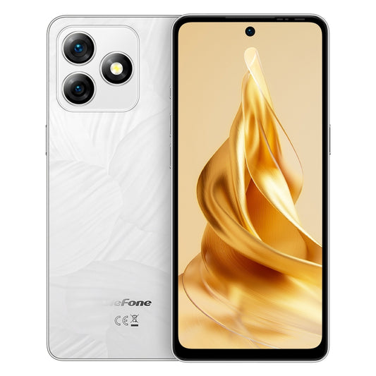 Ulefone Note 18 Pro, 6GB+256GB, Face ID & Side Fingerprint, 6.78 inch Android 14 MediaTek Helio G91 MTK6769 Octa Core, Network: 4G, Dual SIM, OTG, NFC (Moonlit White) - Ulefone by Ulefone | Online Shopping UK | buy2fix