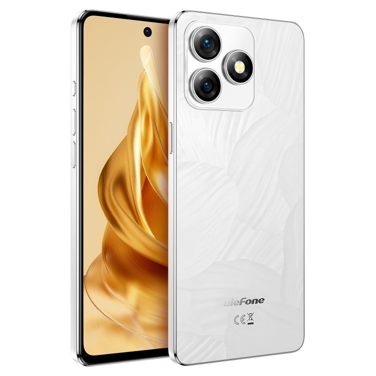 Ulefone Note 18 Pro, 6GB+256GB, Face ID & Side Fingerprint, 6.78 inch Android 14 MediaTek Helio G91 MTK6769 Octa Core, Network: 4G, Dual SIM, OTG, NFC (Moonlit White) - Ulefone by Ulefone | Online Shopping UK | buy2fix