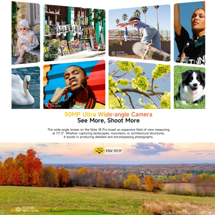 Ulefone Note 18 Pro, 6GB+256GB, Face ID & Side Fingerprint, 6.78 inch Android 14 MediaTek Helio G91 MTK6769 Octa Core, Network: 4G, Dual SIM, OTG, NFC (Titanium Gray) - Ulefone by Ulefone | Online Shopping UK | buy2fix