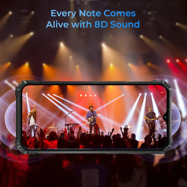 Oukitel WP36 Pro, 6GB+256GB, IP68/IP69K, Fingerprint Identification, 10600mAh, 6.52 inch MediaTek MT8788 Octa Core, NFC, OTG, Network: 4G (Black) - OUKITEL by OUKITEL | Online Shopping UK | buy2fix