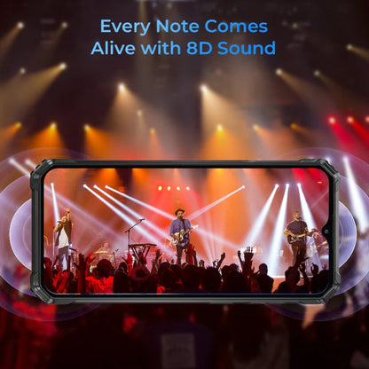 Oukitel WP36 Pro, 6GB+256GB, IP68/IP69K, Fingerprint Identification, 10600mAh, 6.52 inch MediaTek MT8788 Octa Core, NFC, OTG, Network: 4G (Black) - OUKITEL by OUKITEL | Online Shopping UK | buy2fix