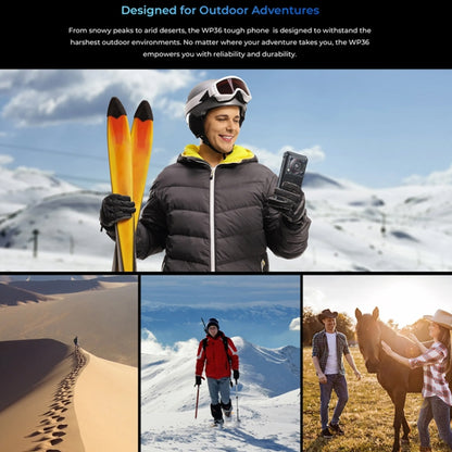 Oukitel WP36 Pro, 6GB+256GB, IP68/IP69K, Fingerprint Identification, 10600mAh, 6.52 inch MediaTek MT8788 Octa Core, NFC, OTG, Network: 4G (Black) - OUKITEL by OUKITEL | Online Shopping UK | buy2fix