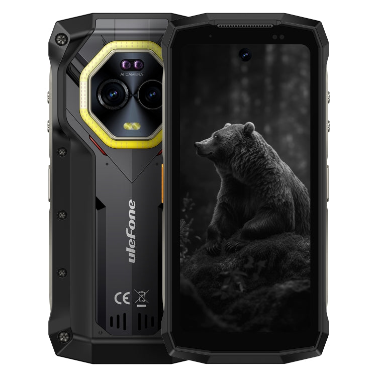 Ulefone Armor Mini 20, Night Vision, 8GB+256GB, IP68/IP69K Rugged Phone, 4.7 inch Android 14 MediaTek Helio G99 Octa Core, Network: 4G, NFC, OTG (Black) - Ulefone by Ulefone | Online Shopping UK | buy2fix