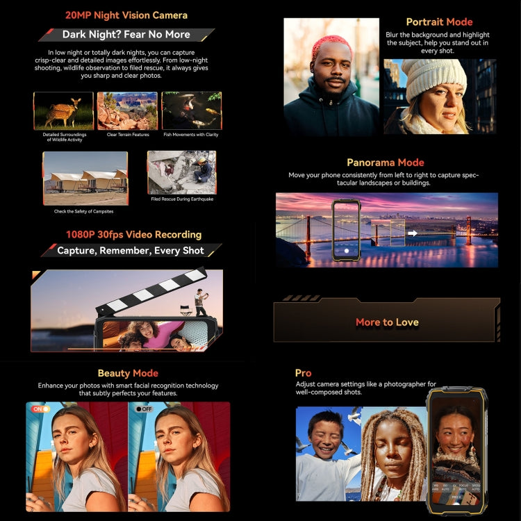 Blackview BV7300 Rugged Phone, 6GB+256GB, IP68/IP69K/MIL-STD-810H, 6.67 inch Android 14 MediaTek Helio G81 MT6769V/CB Octa Core, Network: 4G, OTG (Black) - Blackview by Blackview | Online Shopping UK | buy2fix