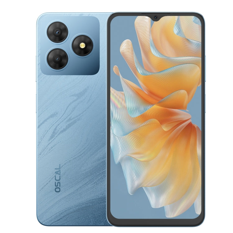 Blackview Oscal FLAT 2, 4GB+256GB, 6.6 inch Doke OS 4.0 Android 14 Unisoc T606 Octa Core, Network: 4G (Ripple Blue) - Blackview by Blackview | Online Shopping UK | buy2fix