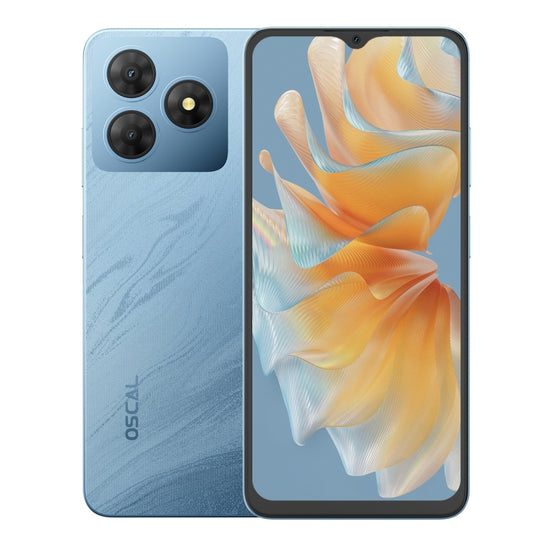Blackview Oscal FLAT 2, 4GB+256GB, 6.6 inch Doke OS 4.0 Android 14 Unisoc T606 Octa Core, Network: 4G (Ripple Blue) - Blackview by Blackview | Online Shopping UK | buy2fix
