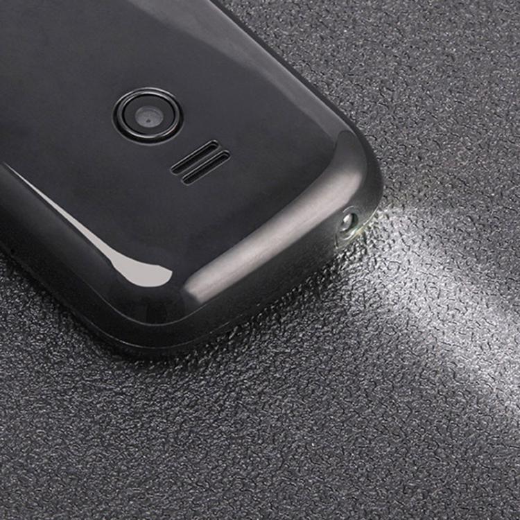 UNIWA E1803 Elder Keypad Phone, 1.77 inch SC6531E, LED Flashlight, 21 Keys, Network: 2G, EU Plug (Black) - UNIWA by UNIWA | Online Shopping UK | buy2fix