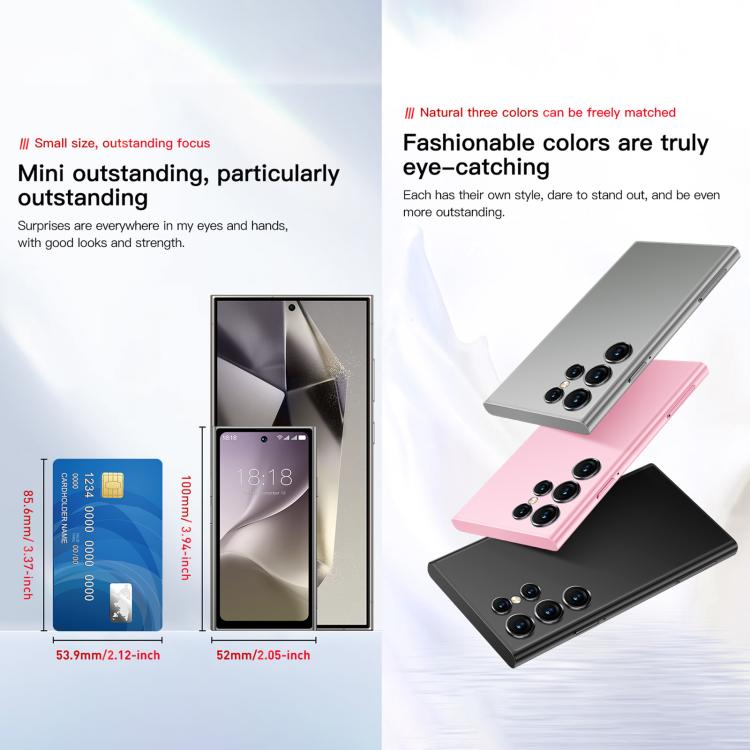 SOYES ONEMYTH S25 Pro, 2GB+16GB, 4.0 inch Android 10.0 MTK6580 Quad Core, Network: 3G, Dual SIM (Pink) - SOYES by SOYES | Online Shopping UK | buy2fix