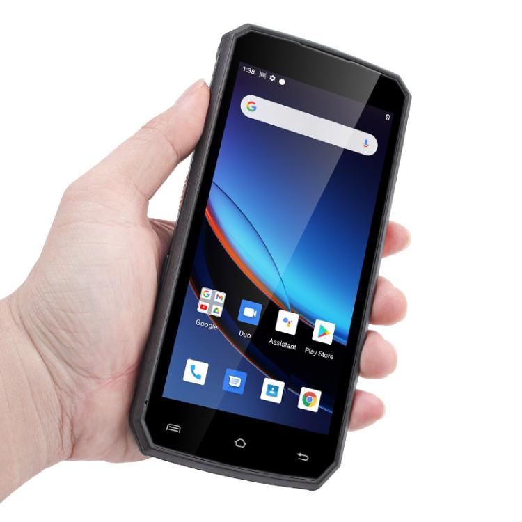 UNIWA M580S Rugged Phone, 4GB+64GB, 5.5 inch Android 10 MediaTek MT6761 Quad Core, OTG, Network: 4G, EU Plug (Black) - UNIWA by UNIWA | Online Shopping UK | buy2fix