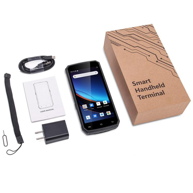 UNIWA M580S Rugged Phone, 4GB+64GB, 5.5 inch Android 10 MediaTek MT6761 Quad Core, OTG, Network: 4G, EU Plug (Black) - UNIWA by UNIWA | Online Shopping UK | buy2fix