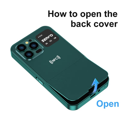 SERVO U700, 2.4 inch, MTK6261D, 58 Full Keyboards, Support Bluetooth, FM, NFC, Quick Dial, Flashlight, GSM, Quad SIM (Blue) - SERVO by SERVO | Online Shopping UK | buy2fix