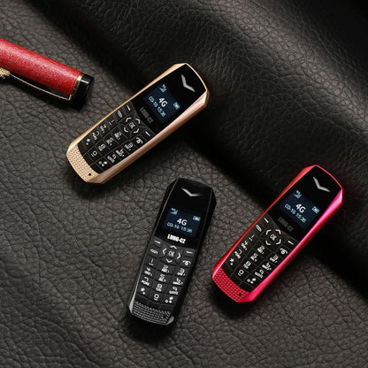 LONG-CZ J60 4G Mini Phone, 1.77 inch Unisoc T107,  21 Keys, Network: 4G, Single SIM(Rose Red) - Others by buy2fix | Online Shopping UK | buy2fix