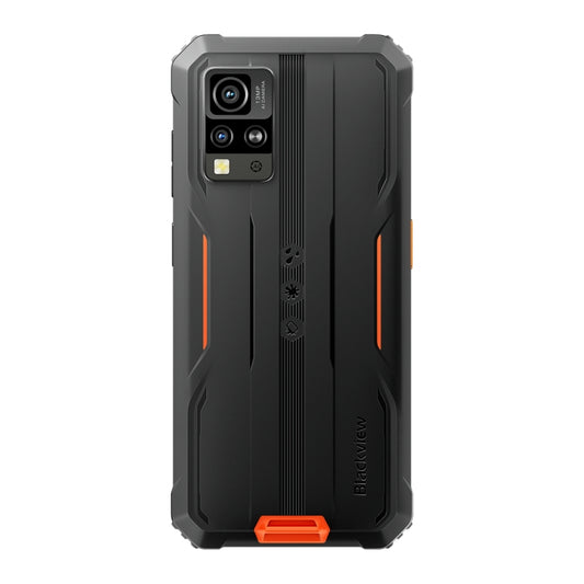 Blackview BV4800 Pro, 4GB+128GB, IP68/IP69K/MIL-STD-810H, 6.56 inch Android 14 Unisoc T606 Octa Core, Network: 4G, OTG (Orange) - Blackview by Blackview | Online Shopping UK | buy2fix