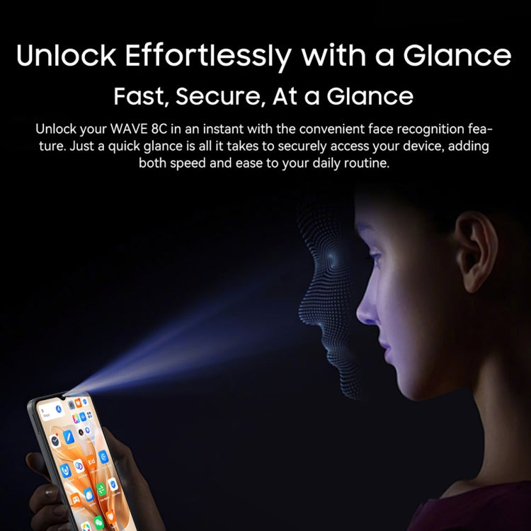 Blackview WAVE 8C, 2GB+64GB, 6.56 inch Android 14 GO Unisoc SC9863A Octa Core, Network: 4G, OTG (Purple) - Blackview by Blackview | Online Shopping UK | buy2fix