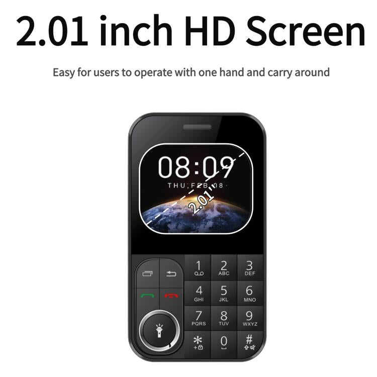 V9 Card Mobile Phone, 2.01 inch, MTK6261D, Support Bluetooth, FM, Torch, GSM, Dual SIM (Green) - Others by buy2fix | Online Shopping UK | buy2fix