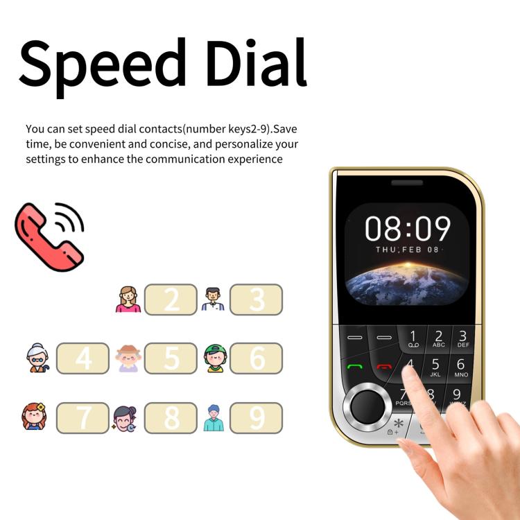 V10 Card Mobile Phone, 2.01 inch, MTK6261D, Support Bluetooth, FM, Torch, GSM, Dual SIM (Black) - Others by buy2fix | Online Shopping UK | buy2fix