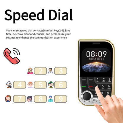 V10 Card Mobile Phone, 2.01 inch, MTK6261D, Support Bluetooth, FM, Torch, GSM, Dual SIM (Black) - Others by buy2fix | Online Shopping UK | buy2fix