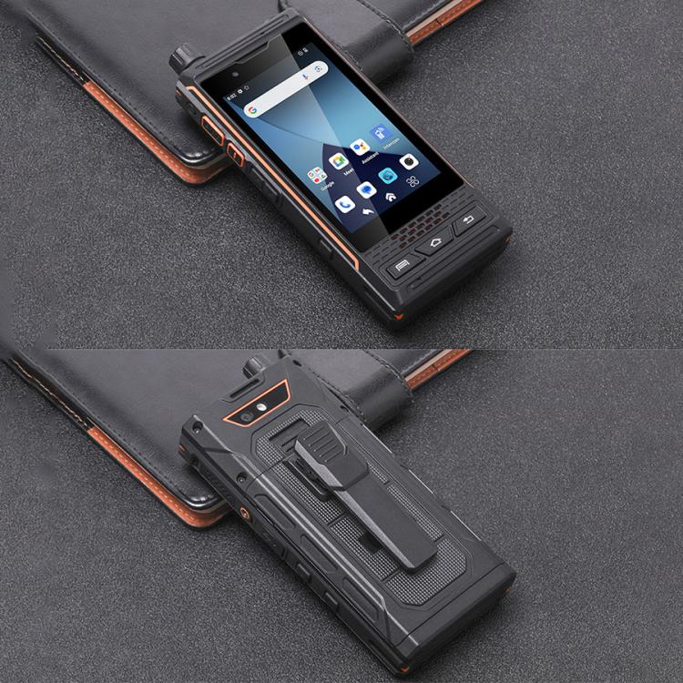 UNIWA P4 Plus UHF Walkie Talkie Rugged Phone, 4GB+64GB, 4.0 inch Android 14 MediaTek MT6765 Helio P35 Octa Core, Network: 4G (EU Plug) - UNIWA by UNIWA | Online Shopping UK | buy2fix