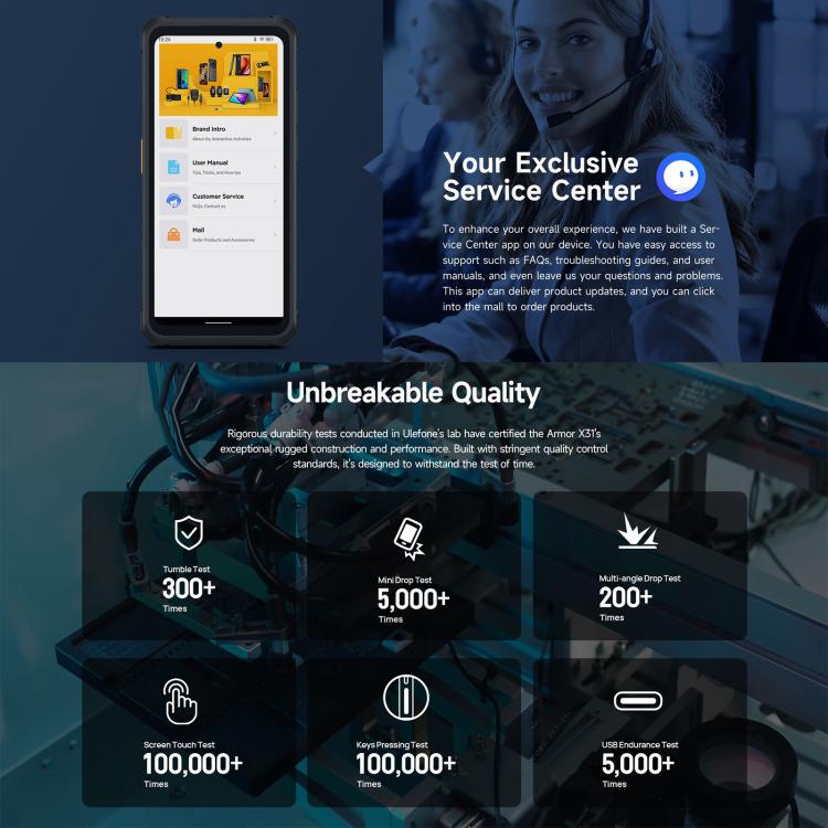 Ulefone Armor X31, 6GB+128GB, Night Vision, IP68/IP69K Rugged Phone, 6.56 inch Android 14 MediaTek Helio G91 Octa Core, Network: 4G, NFC, OTG (Black) - Ulefone by Ulefone | Online Shopping UK | buy2fix