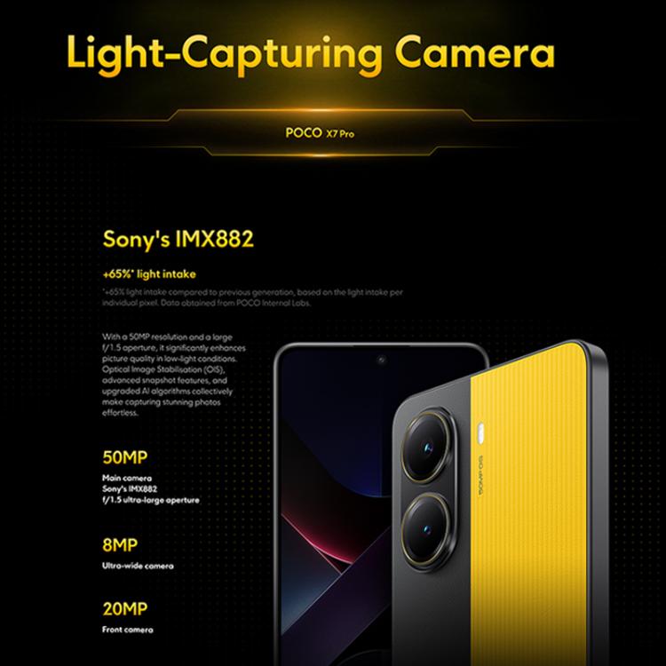 Xiaomi POCO X7 Pro 5G Global, 12GB+256GB, In-screen Fingerprint, 6.67 inch Xiaomi HyperOS 2 MediaTek Dimensity 8400-Ultra Octa Core, NFC, Network: 5G (Black) - Xiaomi MI by Xiaomi | Online Shopping UK | buy2fix