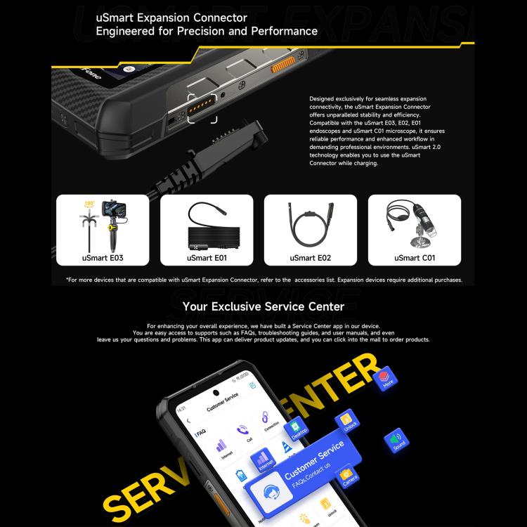 Ulefone Armor 30 Pro Rugged Phone, 16GB+512GB, Night Vision, 6.95 inch + 3.4 inch Dual Screen Android 14 MediaTek Dimensity 7300X Octa Core, Network: 5G, OTG, NFC (Black) - Ulefone by Ulefone | Online Shopping UK | buy2fix