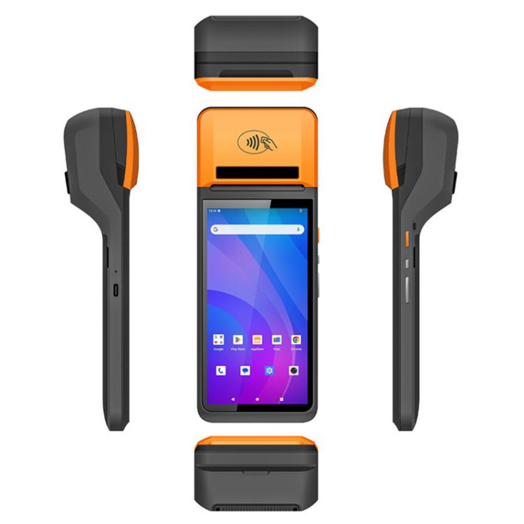 UNIWA V4P Standard Edition, 6 inch NFC Android 13 Smart Handheld POS Phone with Thermal Printer, 3GB+16GB, Unisoc SC9863a Octa Core, Network: 4G (Black) - UNIWA by UNIWA | Online Shopping UK | buy2fix