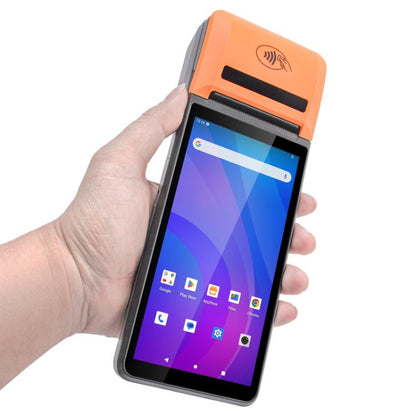 UNIWA V4P 2D QR Code Scanning Edition, 6 inch NFC Android 13 Smart Handheld POS Phone with Thermal Printer, 3GB+16GB, Unisoc SC9863a Octa Core, Network: 4G (Black) - UNIWA by UNIWA | Online Shopping UK | buy2fix