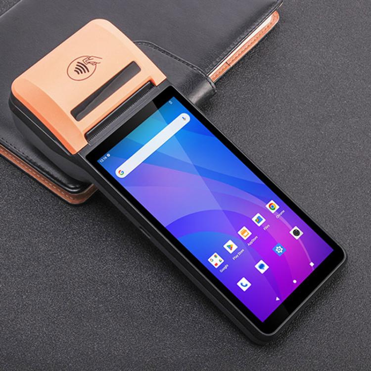 UNIWA V4P 2D QR Code Scanning Edition, 6 inch NFC Android 13 Smart Handheld POS Phone with Thermal Printer, 3GB+16GB, Unisoc SC9863a Octa Core, Network: 4G (Black) - UNIWA by UNIWA | Online Shopping UK | buy2fix