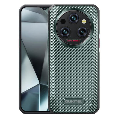 Oukitel WP35 Pro 5G Rugged Phone, 12GB+512GB, 6.6 inch Android 14 MediaTek Dimensity 6300 Octa Core, NFC, OTG, Network: 5G (Green) - OUKITEL by OUKITEL | Online Shopping UK | buy2fix