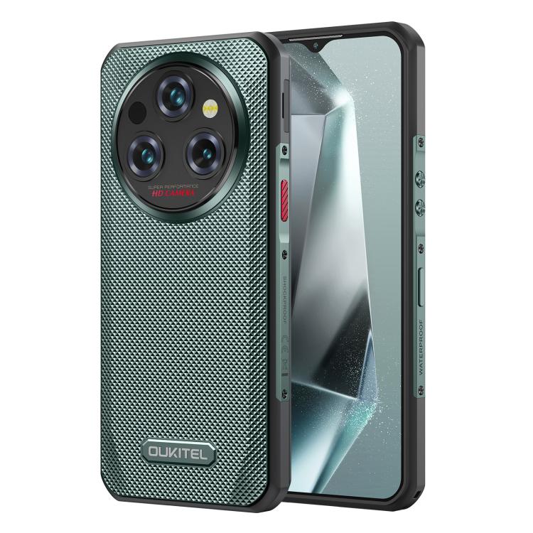 Oukitel WP35 Pro 5G Rugged Phone, 12GB+512GB, 6.6 inch Android 14 MediaTek Dimensity 6300 Octa Core, NFC, OTG, Network: 5G (Green) - OUKITEL by OUKITEL | Online Shopping UK | buy2fix