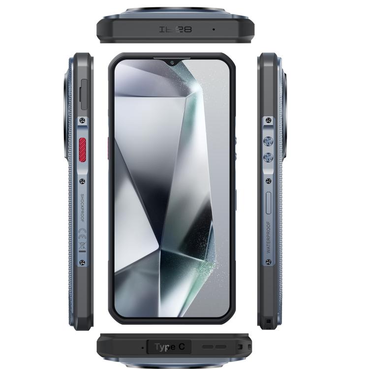 Oukitel WP35 Pro 5G Rugged Phone, 12GB+512GB, 6.6 inch Android 14 MediaTek Dimensity 6300 Octa Core, NFC, OTG, Network: 5G (Grey) - OUKITEL by OUKITEL | Online Shopping UK | buy2fix