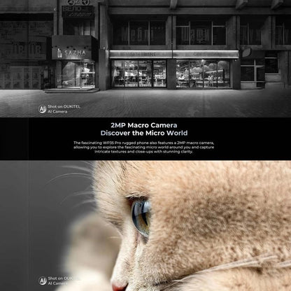 Oukitel WP35 Pro 5G Rugged Phone, 12GB+512GB, 6.6 inch Android 14 MediaTek Dimensity 6300 Octa Core, NFC, OTG, Network: 5G (Grey) - OUKITEL by OUKITEL | Online Shopping UK | buy2fix