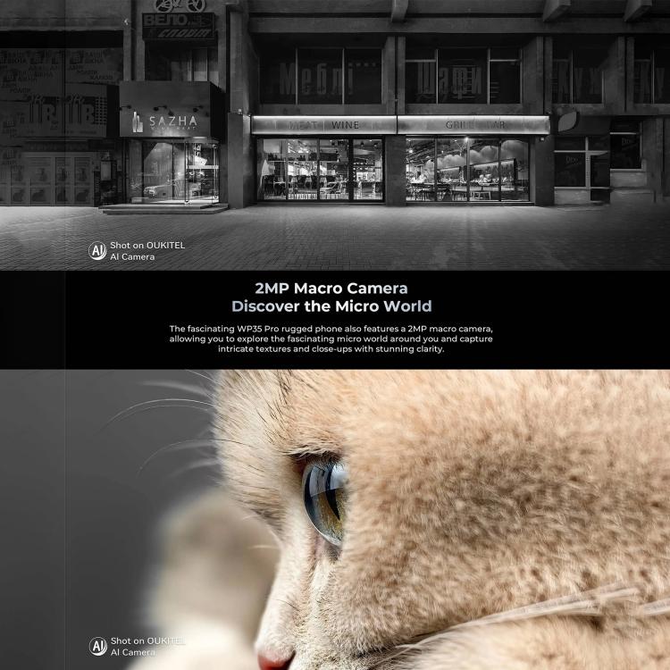 Oukitel WP35 Pro 5G Rugged Phone, 12GB+512GB, 6.6 inch Android 14 MediaTek Dimensity 6300 Octa Core, NFC, OTG, Network: 5G (Green) - OUKITEL by OUKITEL | Online Shopping UK | buy2fix