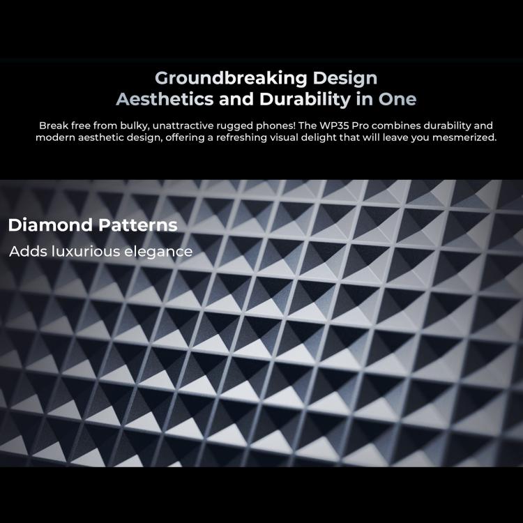 Oukitel WP35 Pro 5G Rugged Phone, 12GB+512GB, 6.6 inch Android 14 MediaTek Dimensity 6300 Octa Core, NFC, OTG, Network: 5G (Black) - OUKITEL by OUKITEL | Online Shopping UK | buy2fix