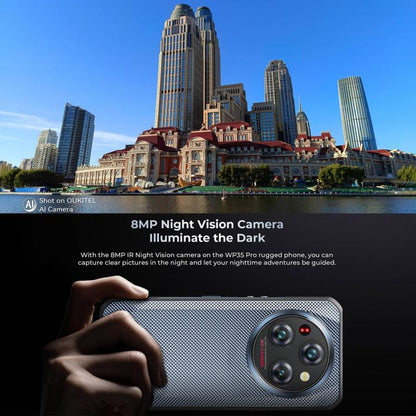 Oukitel WP35 Pro 5G Rugged Phone, 12GB+512GB, 6.6 inch Android 14 MediaTek Dimensity 6300 Octa Core, NFC, OTG, Network: 5G (Black) - OUKITEL by OUKITEL | Online Shopping UK | buy2fix