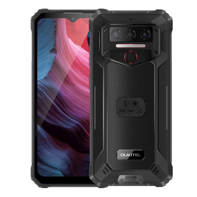 Oukitel WP23 Plus Rugged Phone, 8GB+256GB, 6.52 inch Android 14.0Unisoc T606 Octa-core, NFC, OTG, Network: 4G (Black) - OUKITEL by OUKITEL | Online Shopping UK | buy2fix