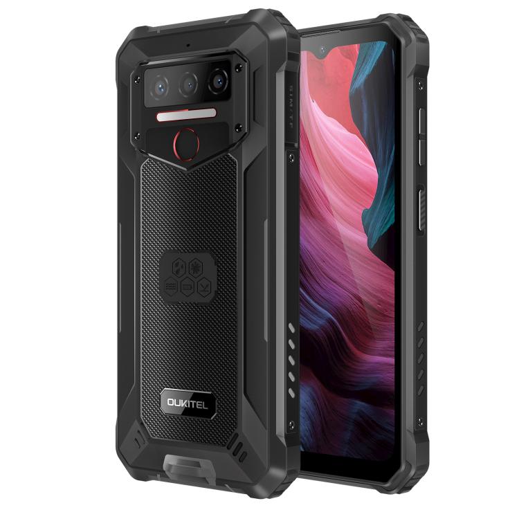 Oukitel WP23 Plus Rugged Phone, 8GB+256GB, 6.52 inch Android 14.0Unisoc T606 Octa-core, NFC, OTG, Network: 4G (Black) - OUKITEL by OUKITEL | Online Shopping UK | buy2fix