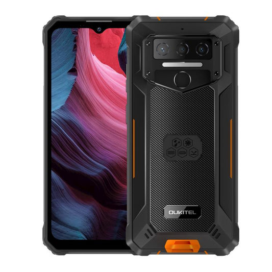 Oukitel WP23 Plus Rugged Phone, 8GB+256GB, 6.52 inch Android 14.0Unisoc T606 Octa-core, NFC, OTG, Network: 4G (Orange) - OUKITEL by OUKITEL | Online Shopping UK | buy2fix