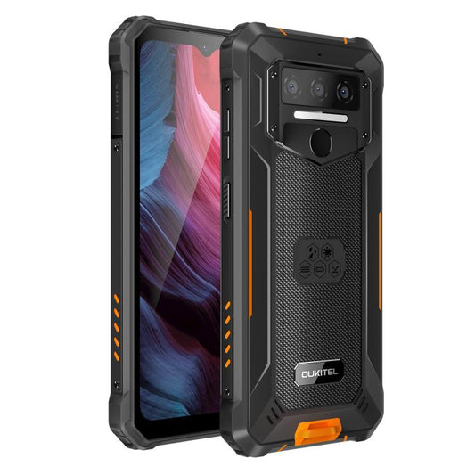 Oukitel WP23 Plus Rugged Phone, 8GB+256GB, 6.52 inch Android 14.0Unisoc T606 Octa-core, NFC, OTG, Network: 4G (Orange) - OUKITEL by OUKITEL | Online Shopping UK | buy2fix