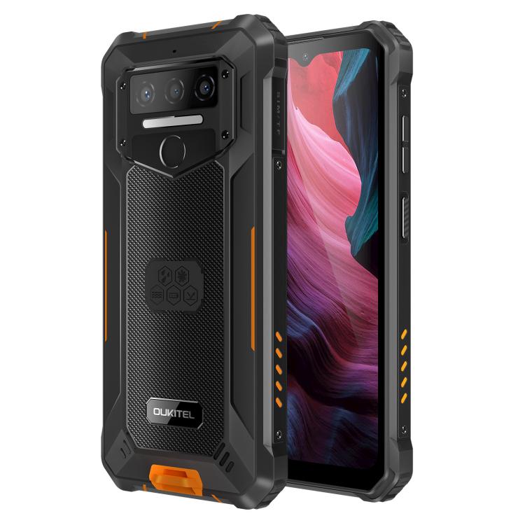 Oukitel WP23 Plus Rugged Phone, 8GB+256GB, 6.52 inch Android 14.0Unisoc T606 Octa-core, NFC, OTG, Network: 4G (Orange) - OUKITEL by OUKITEL | Online Shopping UK | buy2fix