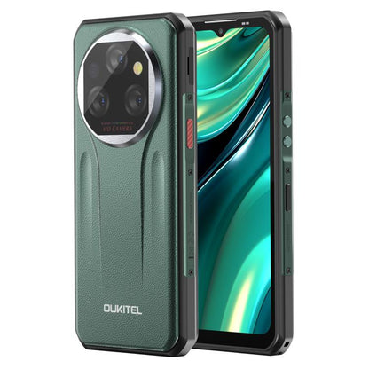 Oukitel WP39 Pro 5G Rugged Phone, 12GB+512GB, Night Vision, Fingerprint Identification, 6.6 inch Android 14 MediaTek Dimensity 6300 Octa Core, NFC, OTG, Network: 5G (Green) - OUKITEL by OUKITEL | Online Shopping UK | buy2fix