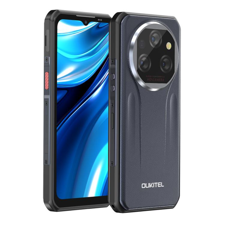 Oukitel WP39 Pro 5G Rugged Phone, 12GB+512GB, Night Vision, Fingerprint Identification, 6.6 inch Android 14 MediaTek Dimensity 6300 Octa Core, NFC, OTG, Network: 5G (Grey) - OUKITEL by OUKITEL | Online Shopping UK | buy2fix