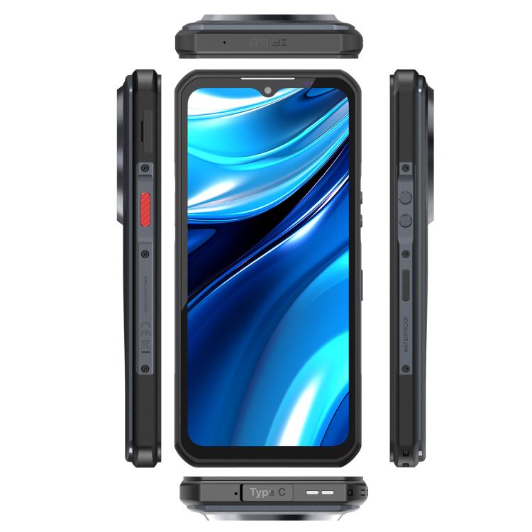 Oukitel WP39 Pro 5G Rugged Phone, 12GB+512GB, Night Vision, Fingerprint Identification, 6.6 inch Android 14 MediaTek Dimensity 6300 Octa Core, NFC, OTG, Network: 5G (Grey) - OUKITEL by OUKITEL | Online Shopping UK | buy2fix