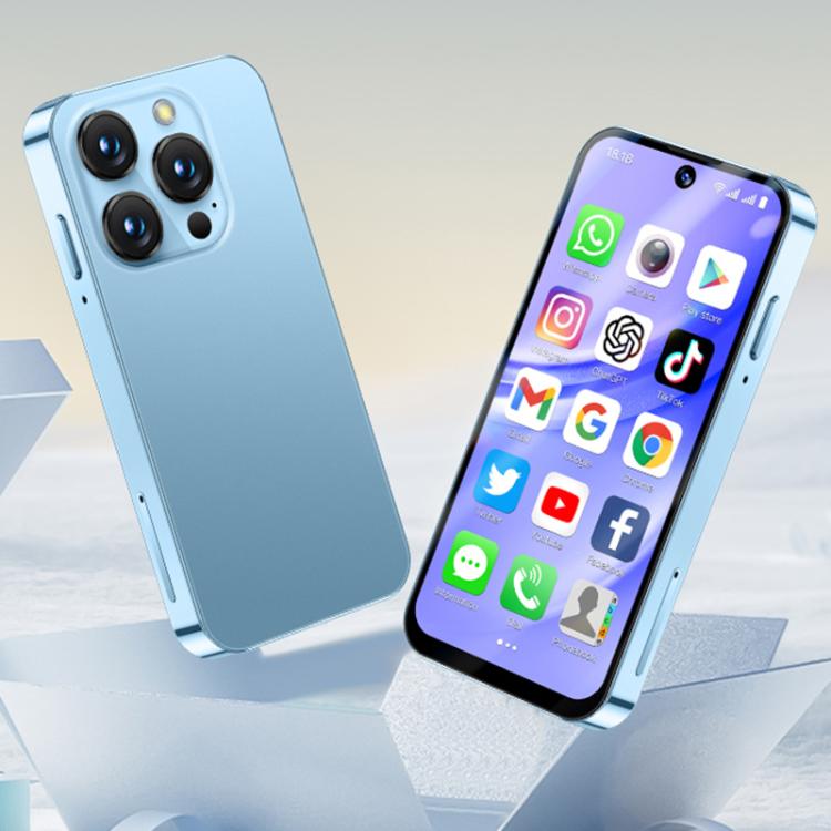 SOYES XS19 Pro, 6GB+128GB, 3.8 inch Android 12.0 MTK6762 Quad Core, Network: 4G, Dual SIM, GPS, OTG, Support Google Play Store (Blue) - SOYES by SOYES | Online Shopping UK | buy2fix